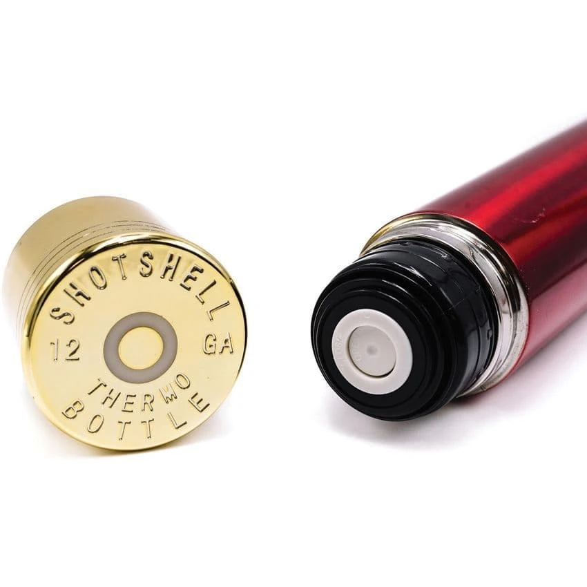 Caliber Gourmet Shotgun Shell Thermos Bottle 2 Caliber Gourmet Shotgun Shell Thermos Bottle - Image 2