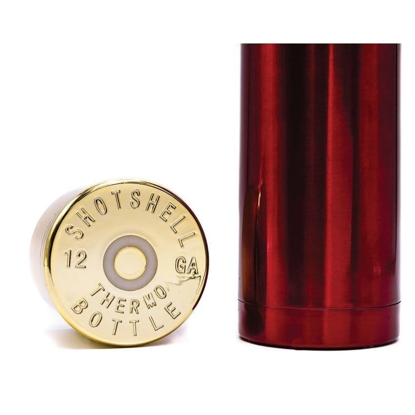 Caliber Gourmet Shotgun Shell Thermos Bottle 3 Caliber Gourmet Shotgun Shell Thermos Bottle - Image 3