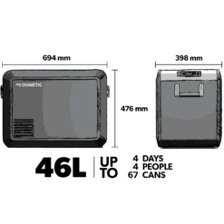 Dometic CFX3 45L Portable Compressor Cool Box -Venture Camp dometic cfx3 45l portable compressor cool box 3 68971 p