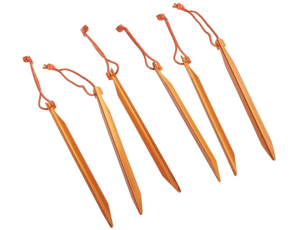 Kelty Feather Stake 6 Pack Tent Pegs 2 Kelty Feather Stake 6 Pack Tent Pegs - Image 2