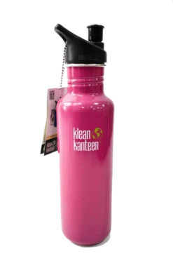 Klean Kanteen Classic Bottle With Sports Cap 2.0 800ml - Active Pink