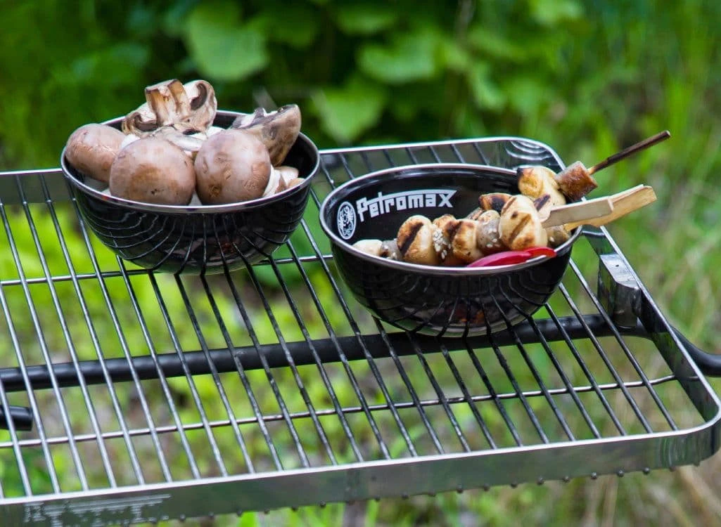 Petromax Set Of 2 Enamel Bowls - Black - Medium 2 Petromax Set Of 2 Enamel Bowls - Black - Medium - Image 2