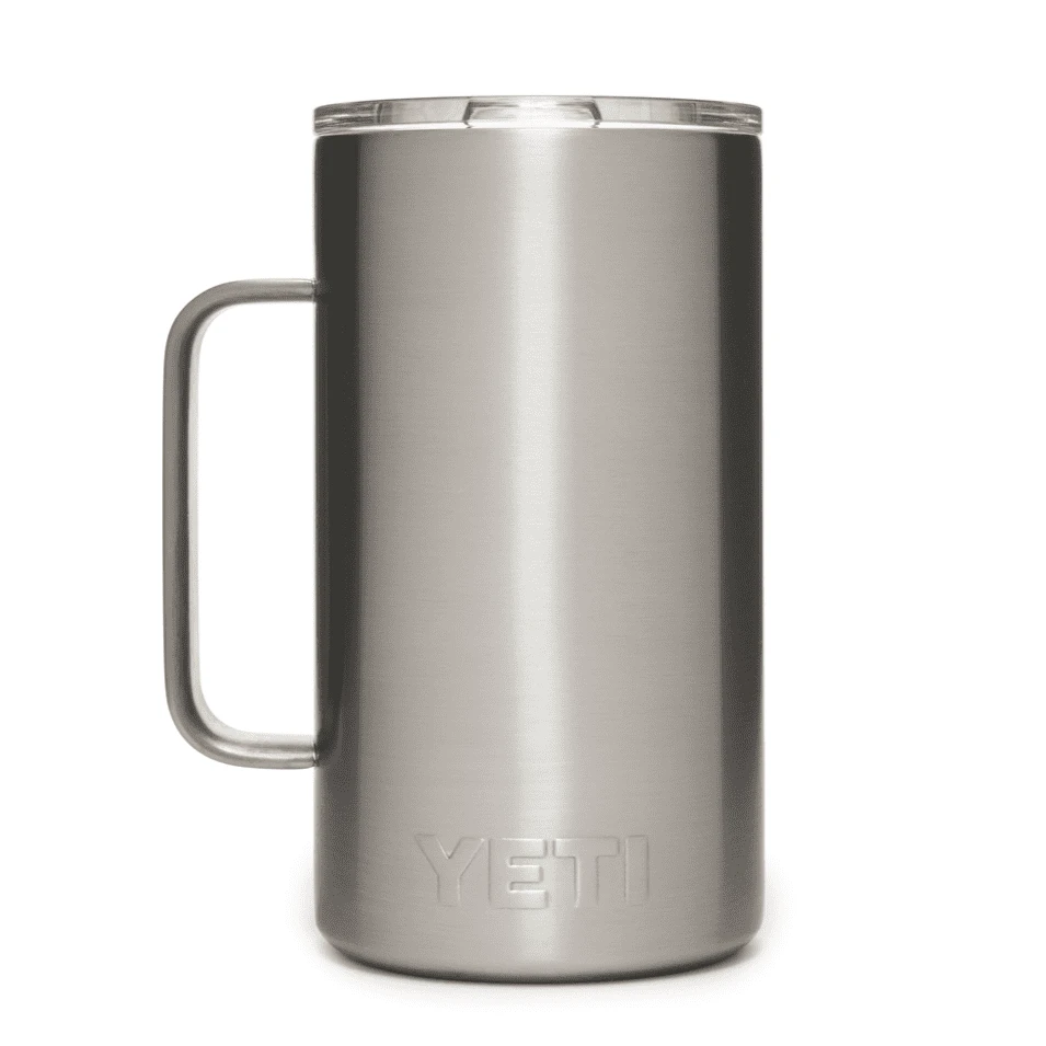 YETI Rambler 24oz / 710ml Mug - Stainless Steel 4 YETI Rambler 24oz / 710ml Mug - Stainless Steel - Image 4
