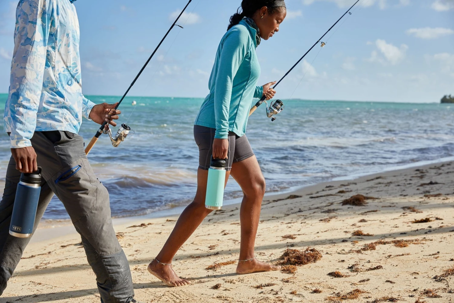 YETI Rambler 26oz / 760ml Bottle With Chug Cap - Seafoam 5 YETI Rambler 26oz / 760ml Bottle With Chug Cap - Seafoam - Image 5