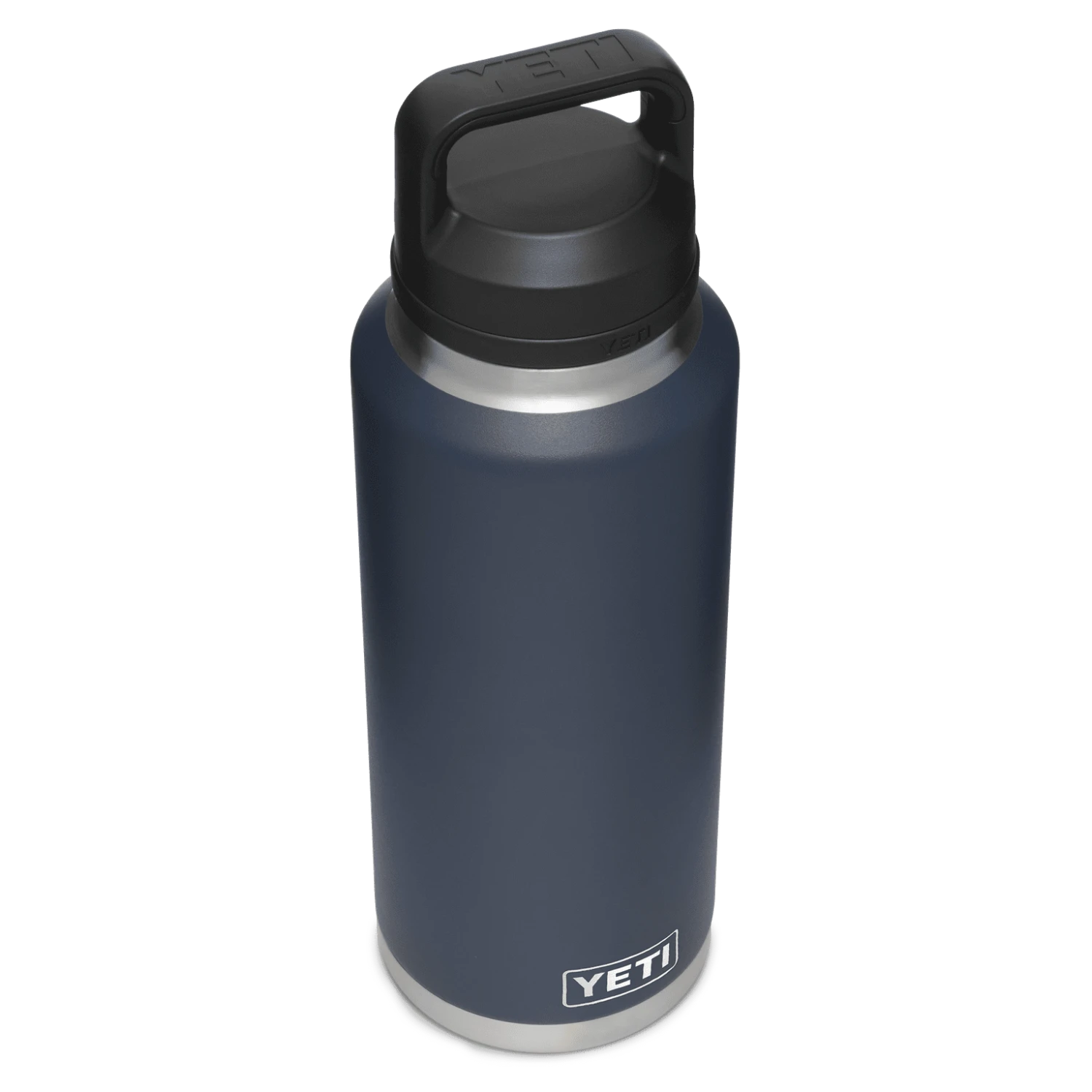 YETI Rambler 46oz / 1.4L Bottle With Chug Cap - Navy 4 YETI Rambler 46oz / 1.4L Bottle With Chug Cap - Navy - Image 4