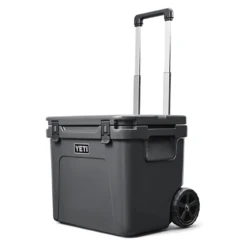 YETI Roadie 60 Wheeled Cool Box - Charcoal -Venture Camp yeti roadie 60 wheeled cool box charcoal 3 69282 p